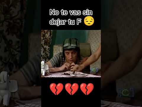 Pobre Chavo 😔💔😭