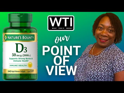 Natures Bounty Vitamin D Supplement - WTI product video review