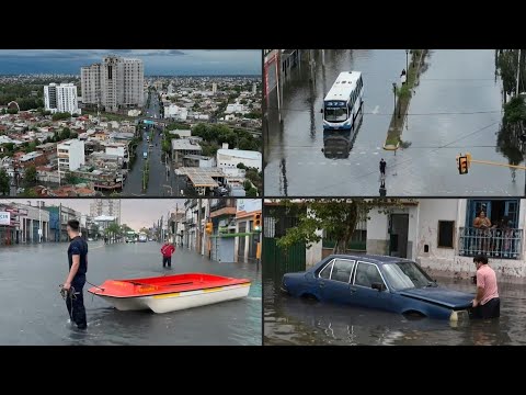 Argentina: Thunderstorm hits Buenos Aires, floods streets and submerges vehicles | AFP
