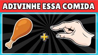 💥🍟🌭ADIVINHE 30 COMIDAS PELOS EMOJIS Só Os Mais Atentos Acerta QUIZ DAS COMIDAS E EMOJIS
