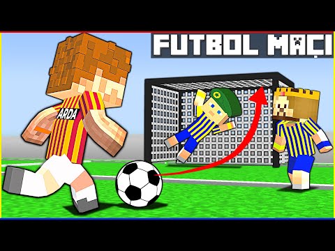ARDA VS RÜZGAR FUTBOL MAÇI YAPIYOR! 😱 - Minecraft