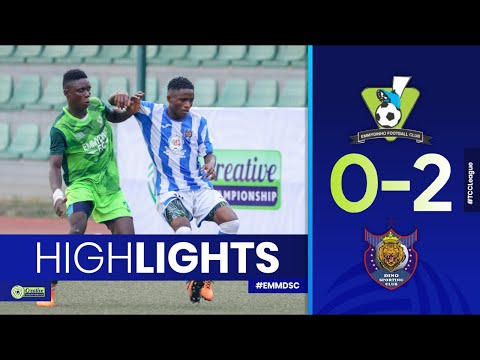 MATCH HIGHLIGHTS: EMMYDINHO FC 0-2 DINO SPORTING CLUB | MATCHWEEK 1 | The Creative Championship