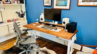 Home Office Design Unveil and Tour - Modern, Clean, Executive WFH Home Office Tour