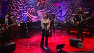 Alanis Morissette - Perfect (Acoustic) - Leno Tonight Show [07-25-2005]