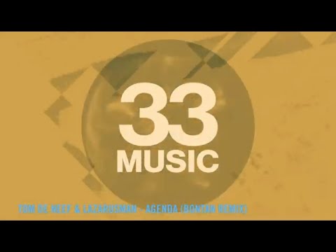 Tom De Neef & Lazarusman - Agenda (Bontan Remix) [Official Video]