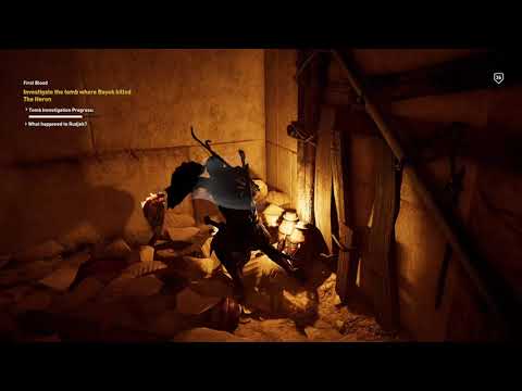 Assassins Creed Origins First Blood quest