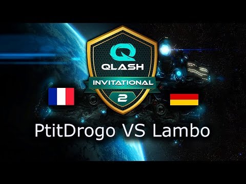 PtitDrogo VS Lambo - PvZ - Qlash SC2 Invitational Playoffs - polski komentarz