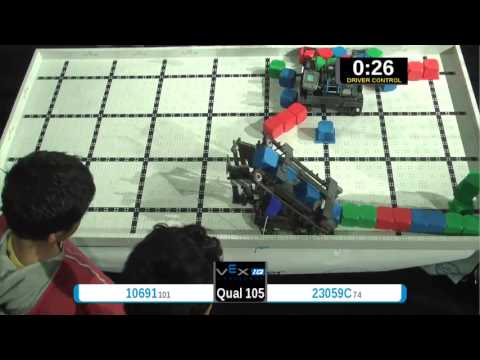2015 VEXIQ Midd Q105 -  (10691 23059C) 120 - VEX-IQ Middle School-VEX Worlds 2015
