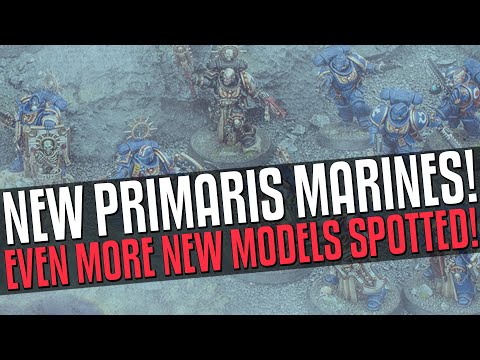 MORE NEW PRIMARIS MARINES! New Chaplains, Ancient and Gravis Weapons revealed!