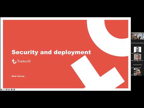 Trackunit Fork 2022 - Deployment and Security
