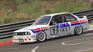 【Assetto Corsa】BMW M3 Gr.Aでニュル北をゆったりと