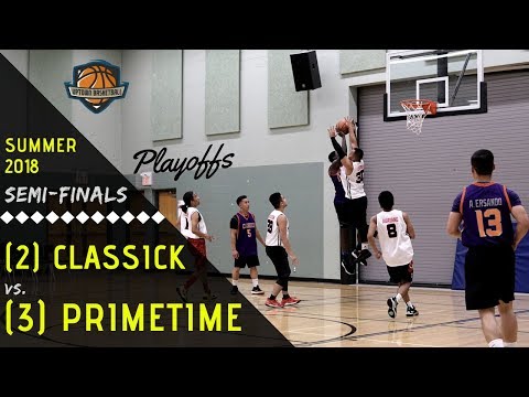 UPTOWN BASKETBALL Playoffs - (2) Classick vs. (3) Primetime - Aug. 15th