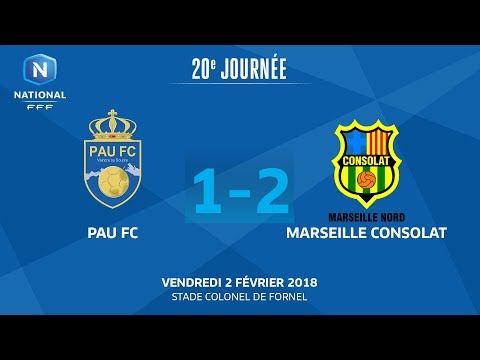 J20 : Pau FC - Marseille Consolat (1-2), le replay I FFF 2018