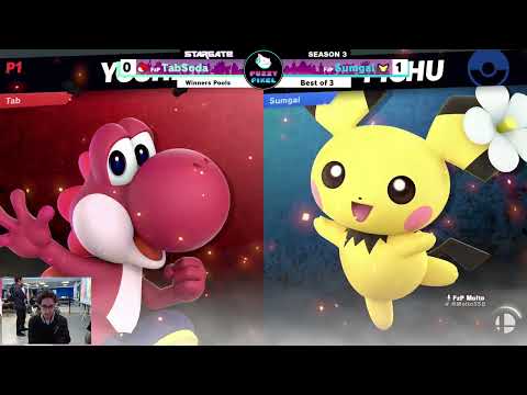 TabSoda (Yoshi) vs Sumgai (Pichu) -  Winners Pools - Stargate #31