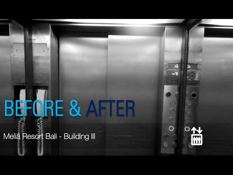 Before & After - Elevators at Paradisus Bali (Building III)