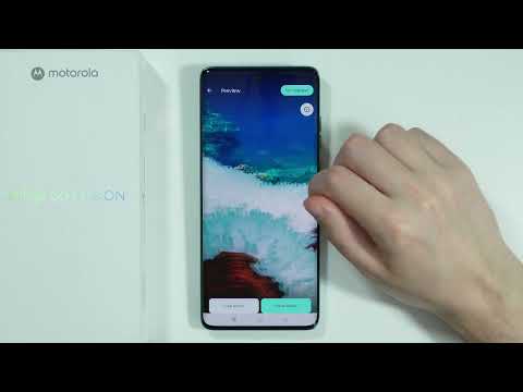 Motorola Edge 60 Fusion: How to Change Wallpaper