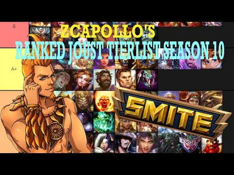 Smite Season 10 Ranked Joust Tierlist
