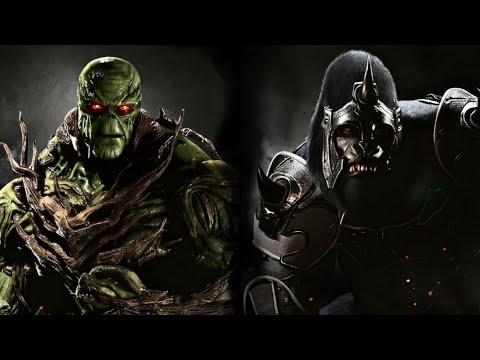 INjustice 2 - Swamp Thing  Vs. Gorilla Grodd