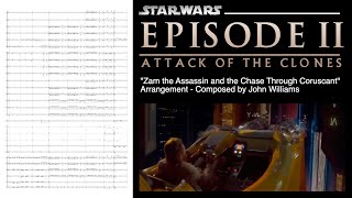 "Zam the Assassin and the Chase Through Coruscant" - Star Wars: Attack of the Clones (Arrangement)