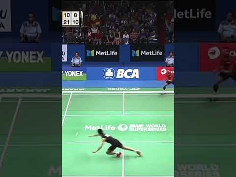 Backhand Smash Point HS Prannoy 🇮🇳 #bwf #bwfworldtour #badminton #leechongwei