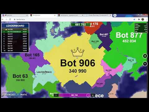 How to beat "harder" bots (basic territorial.io tutorial)