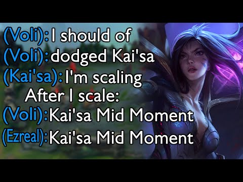 My team didn't like AP Ka'isa, but by the end they were memeing about my insane damage