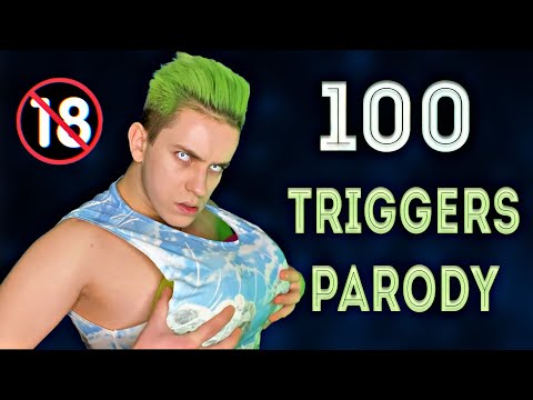 АСМР 100 ТРИГГЕРОВ Пародия на KittyKlaw🖤 ASMR 100 TRIGGERS PARODY of KittyKlaw