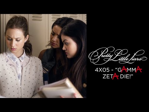 Pretty Little Liars - The Liars Talk About 'A' Framing Ashley - "Gamma Zeta Die!" (4x05)