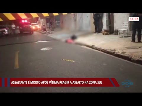 Assaltante é morto após vítima reagir a assalto na zona sul de Teresina 08 07 2021