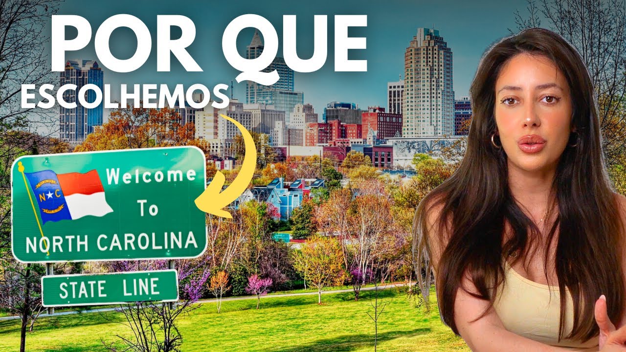 Por que deixamos Los Angeles e mudamos para a Carolina do Norte nos Estados Unidos? (Q&A no final)