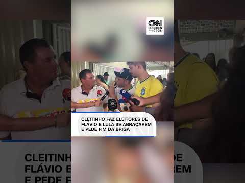 Cleitinho faz eleitores de Flávio e Lula se abraçarem e pede pacificação