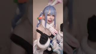 兎田ぺこらのコスプレがやばい #tiktok  #エロい