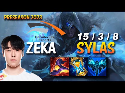 HLE Zeka SYLAS vs AKALI Mid - KR Ranked
