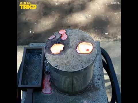 Casting A Solid 5 Pound Copper Apple