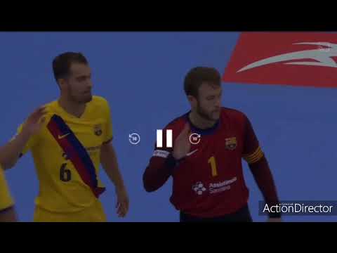 Resumen del BM Benidorm 18-38 Barca (final  campeon super copa asobal)