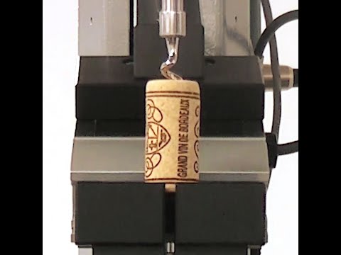 Wine cork extraction test to ISO 9727-5
