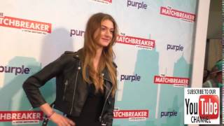 Sophia Kameron outside The Matchbreaker Premiere at ArcLight Cinemas Cinerama Dome in Hollywood video
