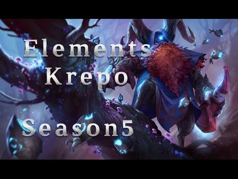 Elements Krepo Bard Support vs Annie Season 5 Patch 5.5 League of Legends LoL Pro SoloQ