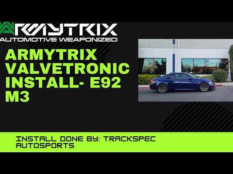 I made my M3 LOUD | BMW E92 M3 Armytrix Exhaust Install & Review