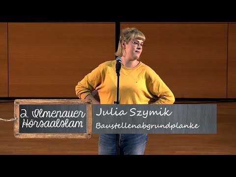 2. Ilmenauer Hörsaalslam | Julia Szymik - Baustellenabgrundplanke