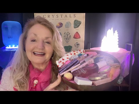 💎 ASMR | The Lady in the Crystal Shop Does Your Valentine's Makeup... Unexpectedly ✨