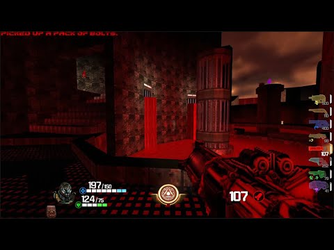 Doom II: HontE Remastered + Quake Champions: Doom Edition - M20 - [Very Hard - 100% Kills & Secrets]