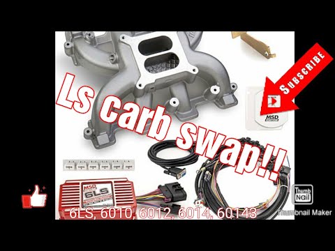 LS SWAP G BODY MSD/ HOLLEY CARB CONVERSION