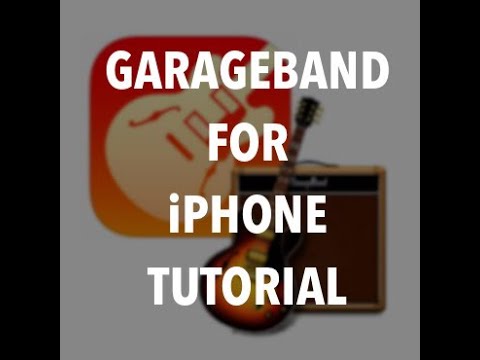 iPhone Garageband tutorial (Basic chords & melody input) MYP Music
