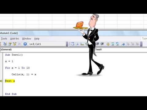Excel VBA Basics #3   Using For and Next with variable, using loops for custom reporting