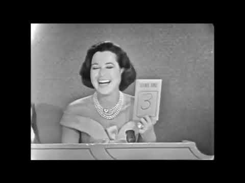 KITTY CARLISLE SCORES AGAIN "TO TELL THE TRUTH" (1961)