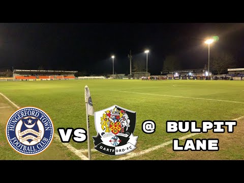 Hungerford Town 1-1 Dartford FC @ Bulpit Lane Stadium - National League South | Groundhopping #9