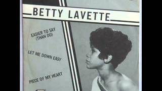 Bettye Lavette - Let Me Down Easy