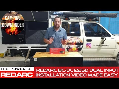 Installation of the Redarc BC/DC 1225D Dual Input Battery Charger
