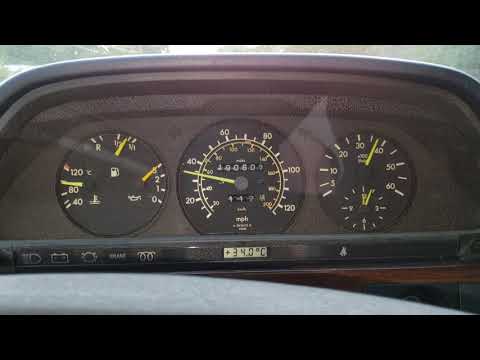 1984 Mercedes 300SD W126 Acceleration